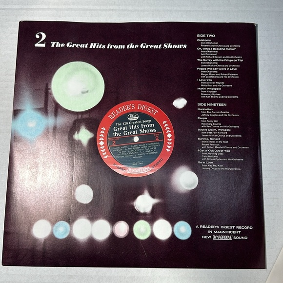 Reader's Digest - Great Hits from the Great Shows 1927-1967-10 LP-NM-DYNAGROOVE - Picture 8 of 17